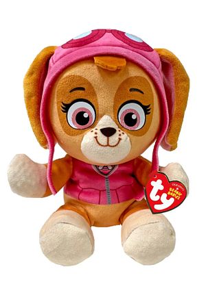 اسباب بازی مخملی صورتی بچه گانه 20 cm TY Beanie Boos - کد 905281458