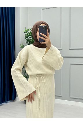 لباس نباتی زنانه تریکو MY QILAM - کد 859372873