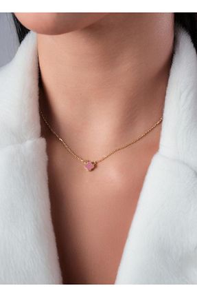 گردنبند طلا طلائی زنانه 14 عیار YCL JEWELLERY - کد 905293636