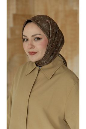 روسری بژ %100 پنبه locella - کد 905293932