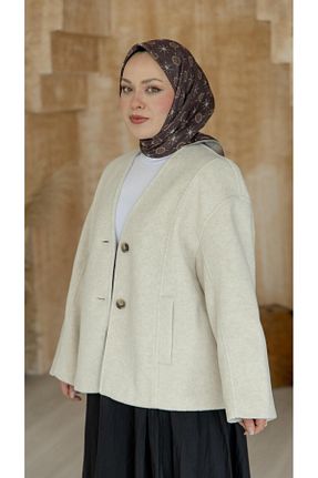 روسری بژ %100 پنبه locella - کد 905293677