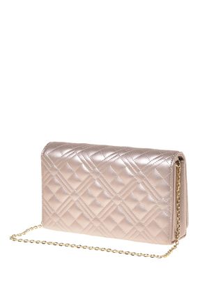 کیف پستچی بژ زنانه Love Moschino - کد 905288301