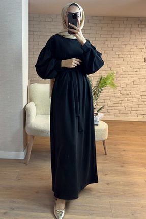 لباس مشکی زنانه پنبه پلی استر DPARİS - کد 905292951