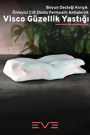 بالش سفید ویسکون Eve Tekstil - کد 905305330