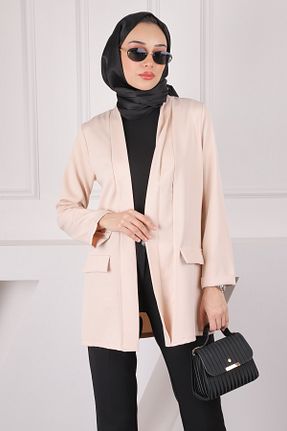 کت حجاب بژ زنانه رگولار İmajButik - کد 905315258