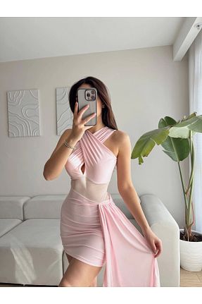 لباس رنگی زنانه بافتنی Zoom Butik - کد 905325229