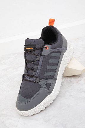 کفش اسنیکر طلائی مردانه بند دار GÜLERSHOES - کد 905337059