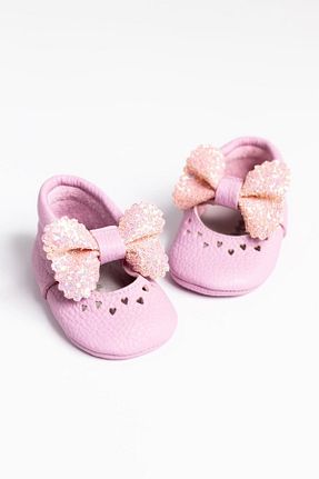 بابت صورتی بچه گانه چرم خالص Le Mabelle - کد 640492451