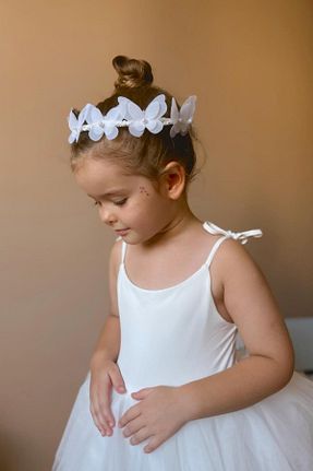 تاج سفید بچه گانه فلزی Le Mabelle - کد 837779731