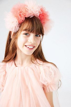تاج صورتی بچه گانه پلاستیک Le Mabelle - کد 863682061