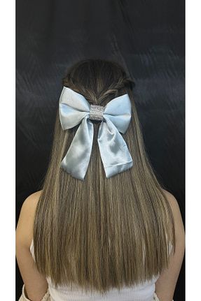 گیره سر آبی زنانه ساتن MegssStore - کد 905388962