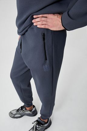 شلوار کرمگن طوسی مردانه Relaxed GRIMELANGE - کد 905408589