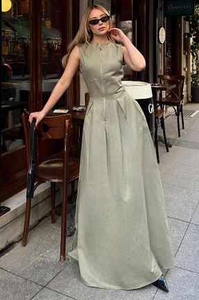لباس خاکی زنانه بافتنی Swist - کد 905427793