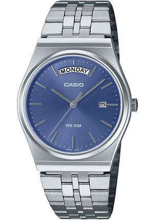 ساعت مچی طوسی مردانه 36-40 میلی متر Casio - کد 901767230