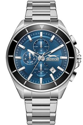 ساعت مچی سرمه ای مردانه 46 میلی متر Slazenger - کد 901999956