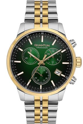 ساعت مچی طلائی مردانه 45 میلی متر Quantum - کد 900556477