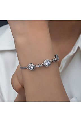 دستبند جواهر رنگی زنانه BY NEVSER - کد 917390213