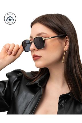 عینک آفتابی مشکی زنانه 52 Pierre Lotus - کد 905493483