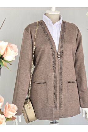 رویه سایز بزرگ بژ زنانه اکریلیک ENDAMIM - کد 905494308