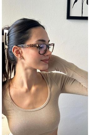 عینک آفتابی قهوه ای زنانه 55 MİSE - کد 917408540