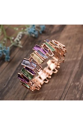 دستبند جواهر رنگی زنانه سنگ طبیعی Store - کد 905505387