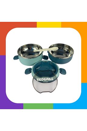 ظرف نگهداری فیروزه ای استیل ضد زنگ TEDEMEI - کد 903218405