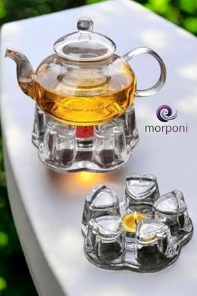 کتری سفید شیشه morponi - کد 86117076