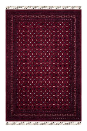 فرش زرشکی فرش ماشینی Pierre Cardin - کد 905559568