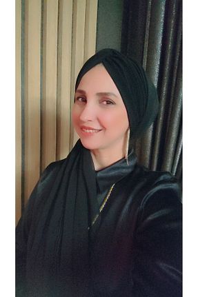 کلاه شنای حجاب مشکی زنانه ABB - کد 761907704
