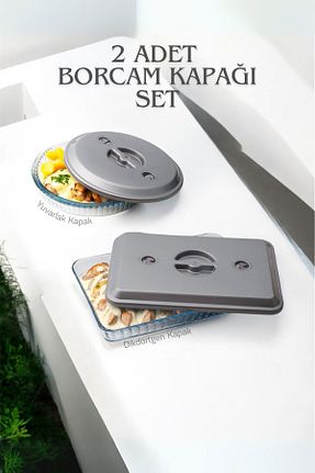 ظرف نگهداری طوسی پلاستیک Bambus Home - کد 905574196