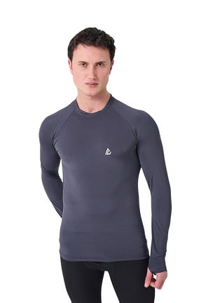 بادی اسپرت طوسی مردانه پلی استر Musclex Spor Tekstil - کد 904298377