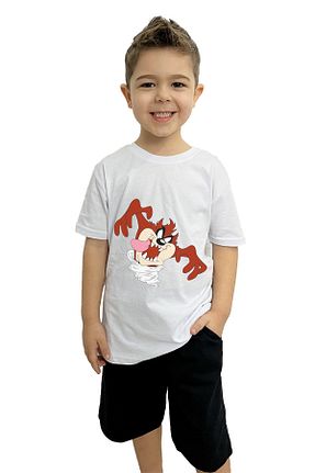 ست بالاتنه و پائین تنه سفید بچه گانه بافت yudemia - کد 917445964