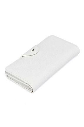 کیف پول سفید زنانه سایز متوسط Tergan - کد 340792160