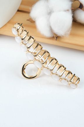 گیره سر رنگی زنانه سنگ کریستال Jack Ferrero - کد 905649544