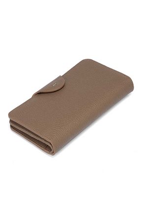 کیف پول طلائی زنانه سایز متوسط Tergan - کد 339584720