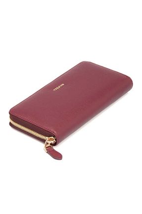 کیف پول زرشکی زنانه ابعاد بزرگ Tergan - کد 38274754