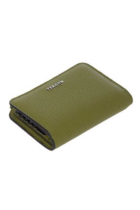 کیف پول سبز زنانه ابعاد کوچک Tergan - کد 893386028