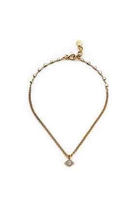 گردنبند جواهر طلائی زنانه روکش طلا Mon Reve - کد 829640141