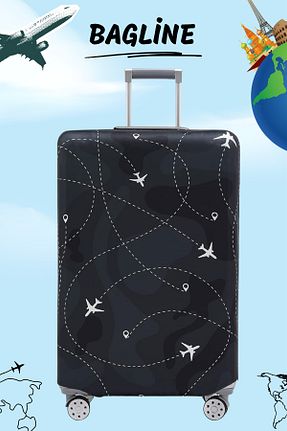 کاور چمدان رنگی ابعاد کوچک (کابین) Bagline - کد 902257028
