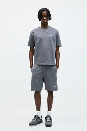 شلوارک و برمودا آبی مردانه پنبه ای Pull & Bear - کد 899525902