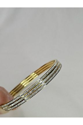 دستبند استیل (فولاد) بژ استیل (فولاد) Roya Happiness - کد 905724429