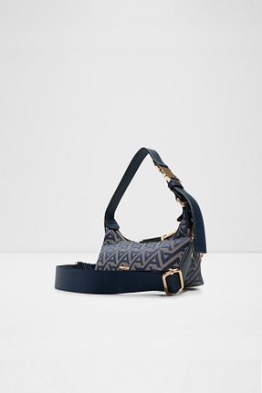 کیف دوشی سرمه ای زنانه چرم مصنوعی Aldo - کد 905721847