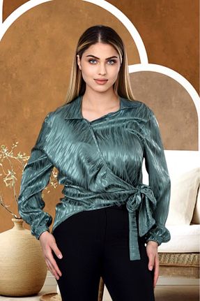 پیراهن سبز زنانه دو سینه NEWCO - کد 905718407