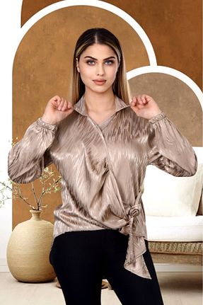 پیراهن بژ زنانه دو سینه NEWCO - کد 905718448