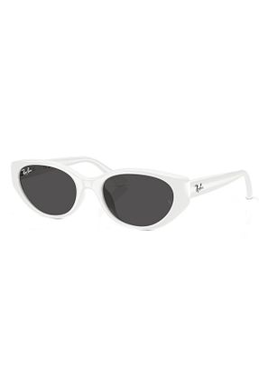 عینک آفتابی سفید زنانه 55 Ray-Ban - کد 905718638