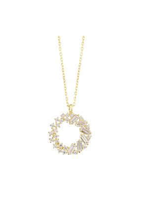 گردنبند طلا زرد زنانه 14 عیار Assos Pırlanta - کد 846131855