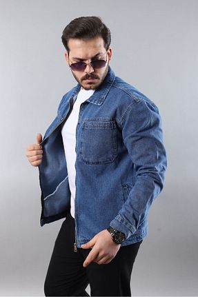 کت آبی مردانه اورسایز LTC Jeans - کد 905746932