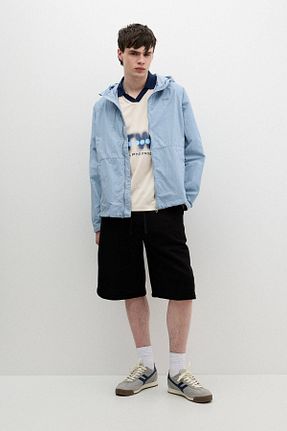 کت آبی مردانه رگولار Pull & Bear - کد 906434178