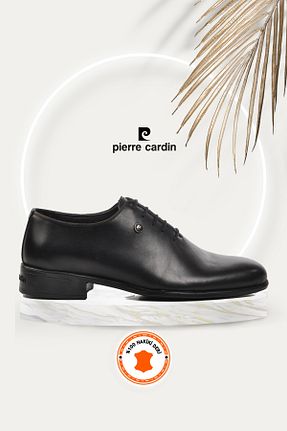 کفش کلاسیک قهوه ای مردانه چرم خالص Pierre Cardin - کد 837990904