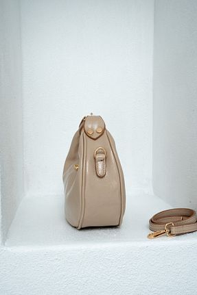 کیف مجلسی قهوه ای زنانه چرم مصنوعی Genel Markalar - کد 917557033